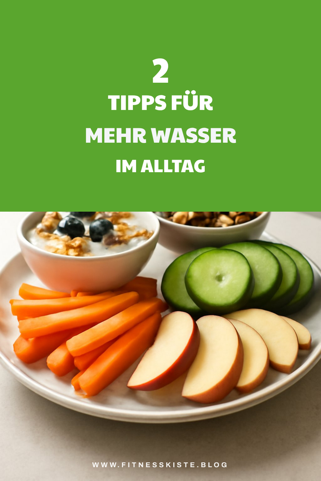 Wasser und Hydration für Gewichtsverlust