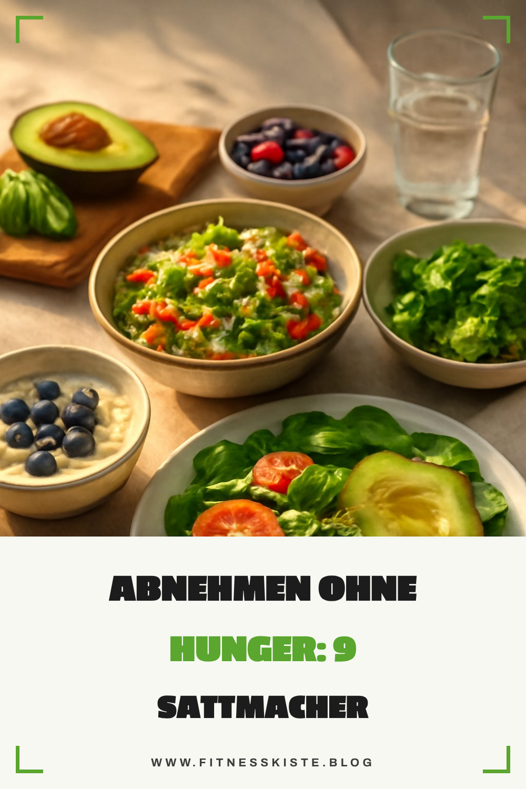 Abnehmen ohne Hunger: 9 Sattmacher, die wirklich helfen