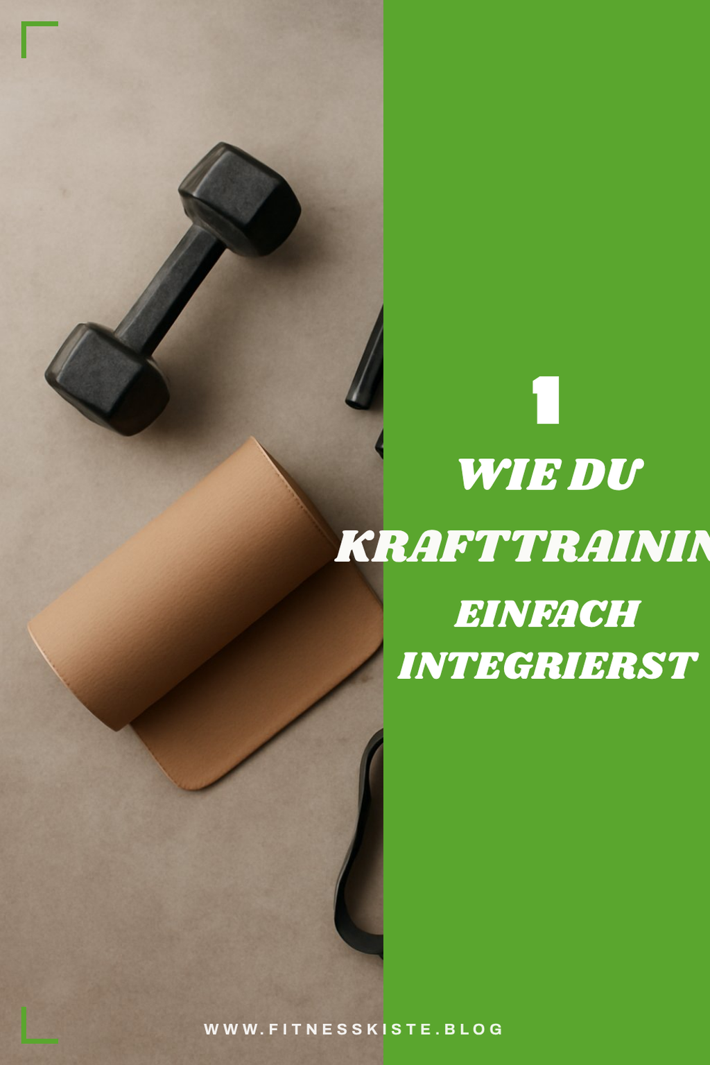 So integrierst du Krafttraining in deinen Alltag