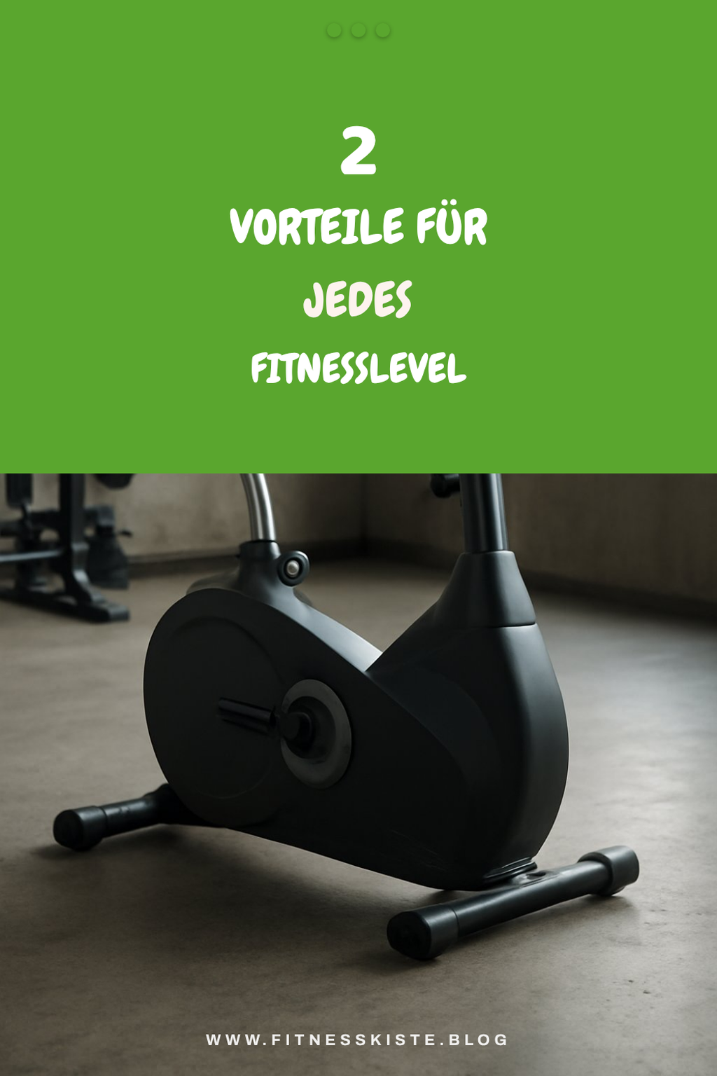 Ergometer für alle Fitnesslevels