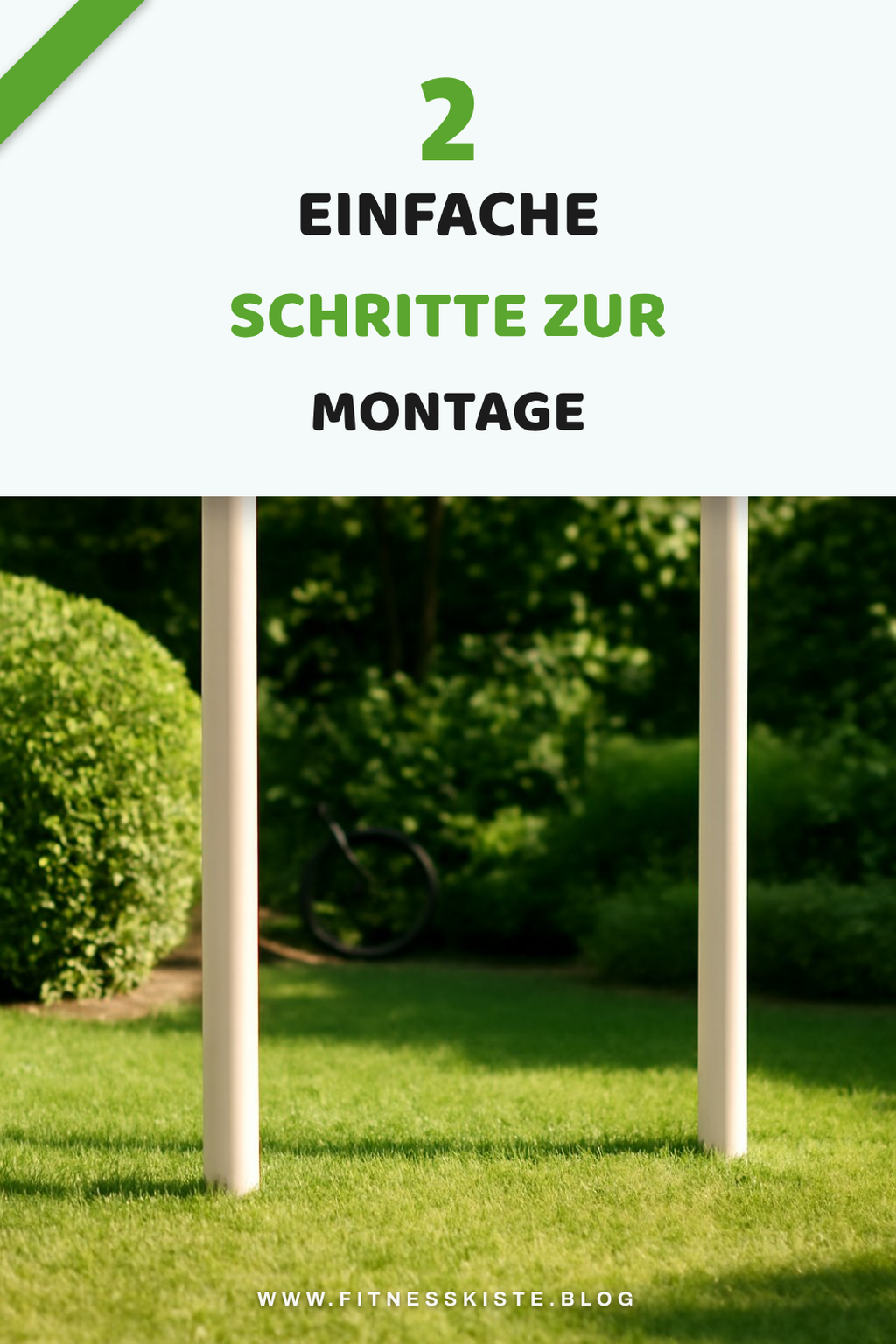 Tipps für die Montage einer Klimmzugstange im Freien