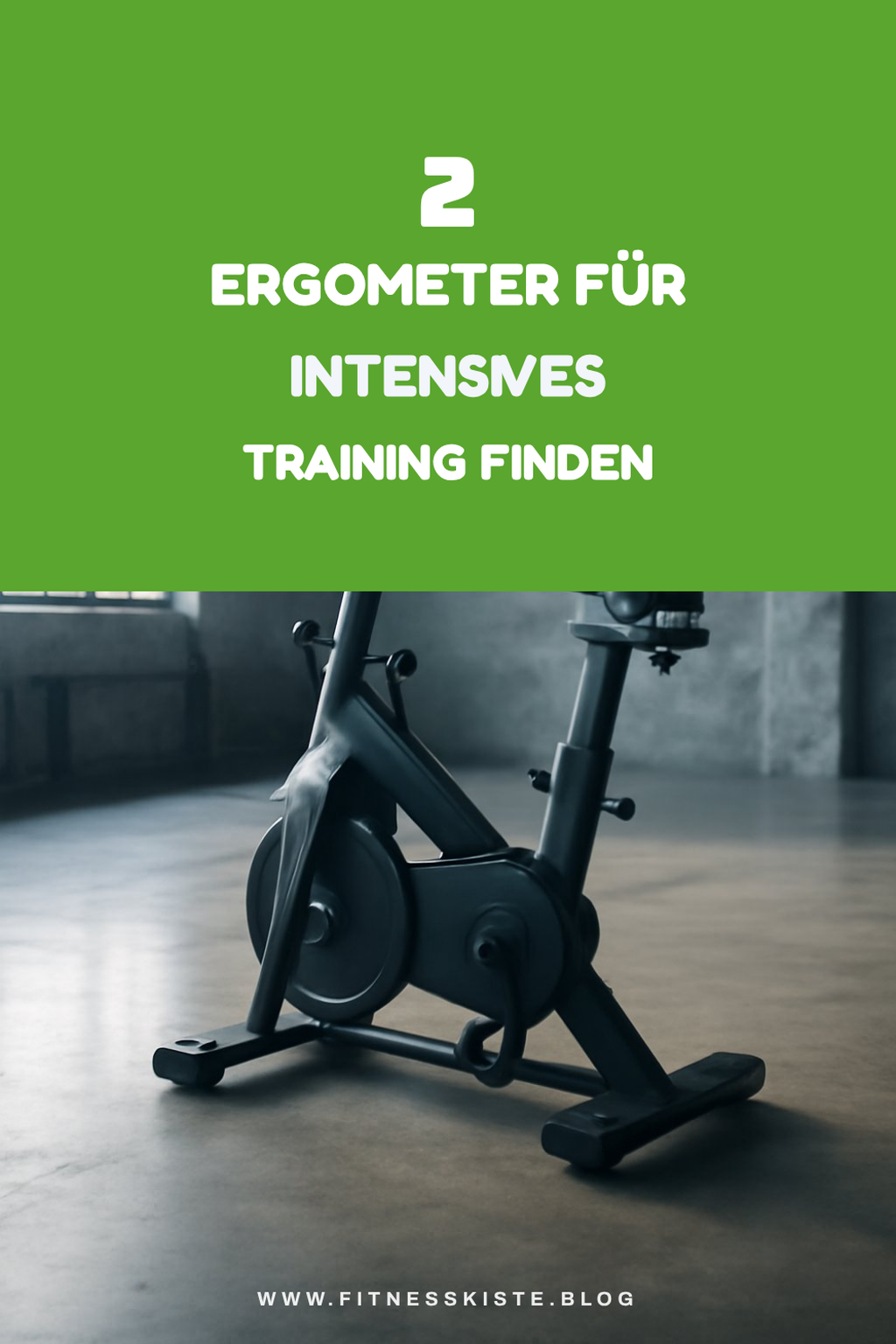 Ergometer für das intensive Training