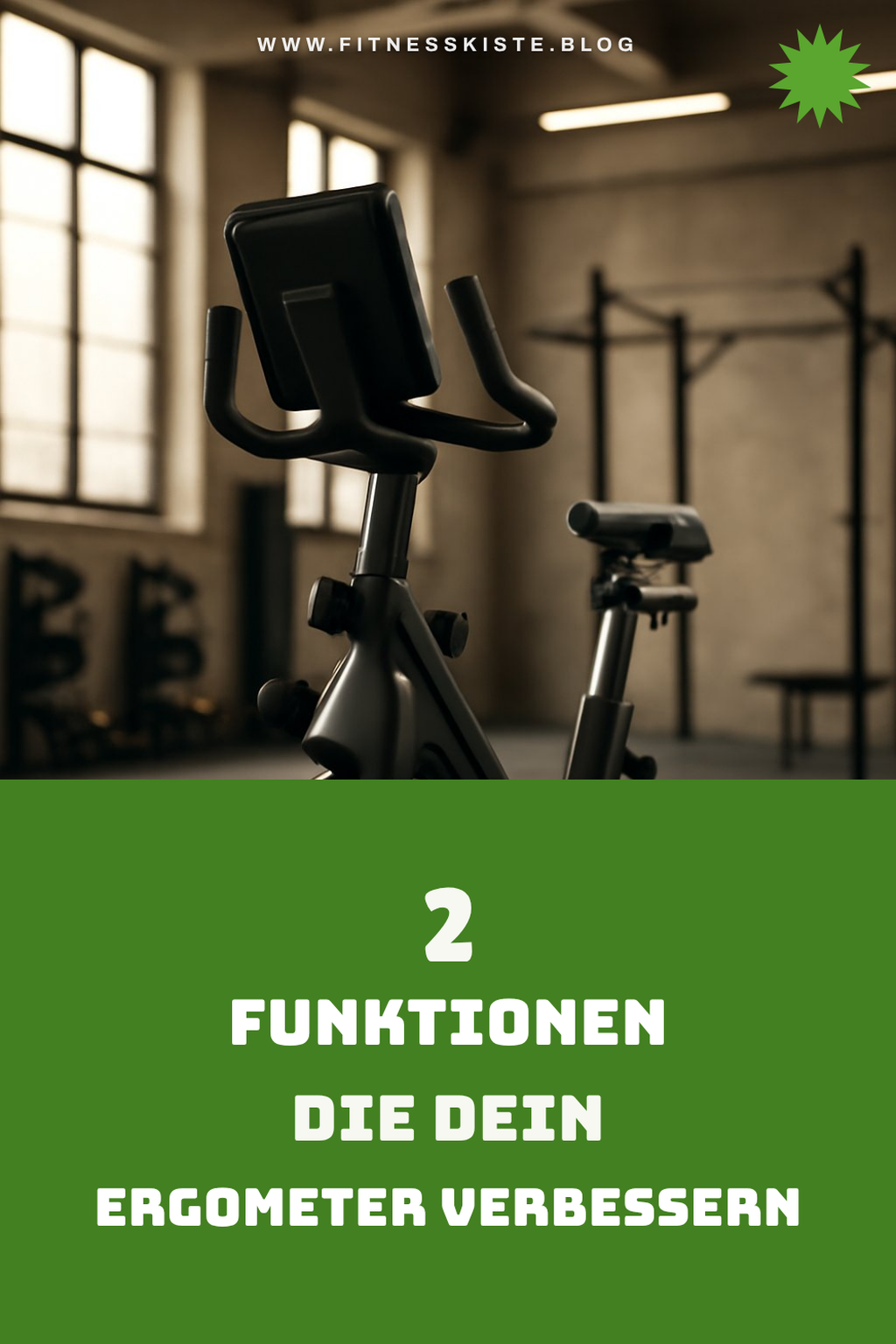 Zusätzliche Funktionen für dein Ergometer