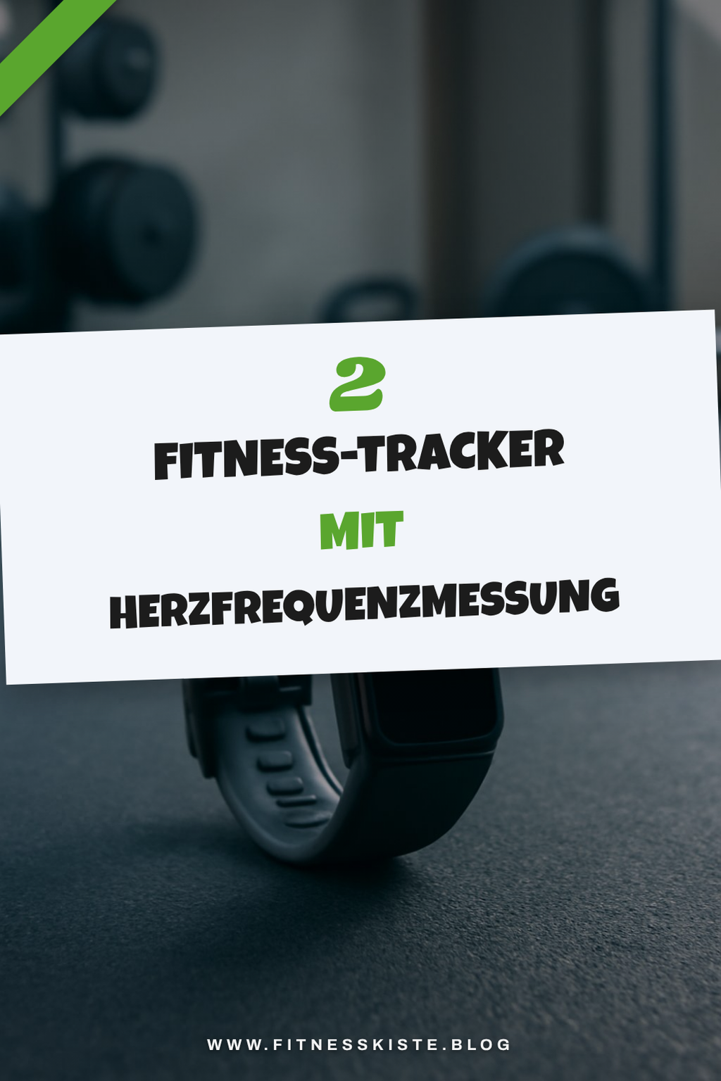 Fitness-Tracker mit Herzfrequenzmessung
