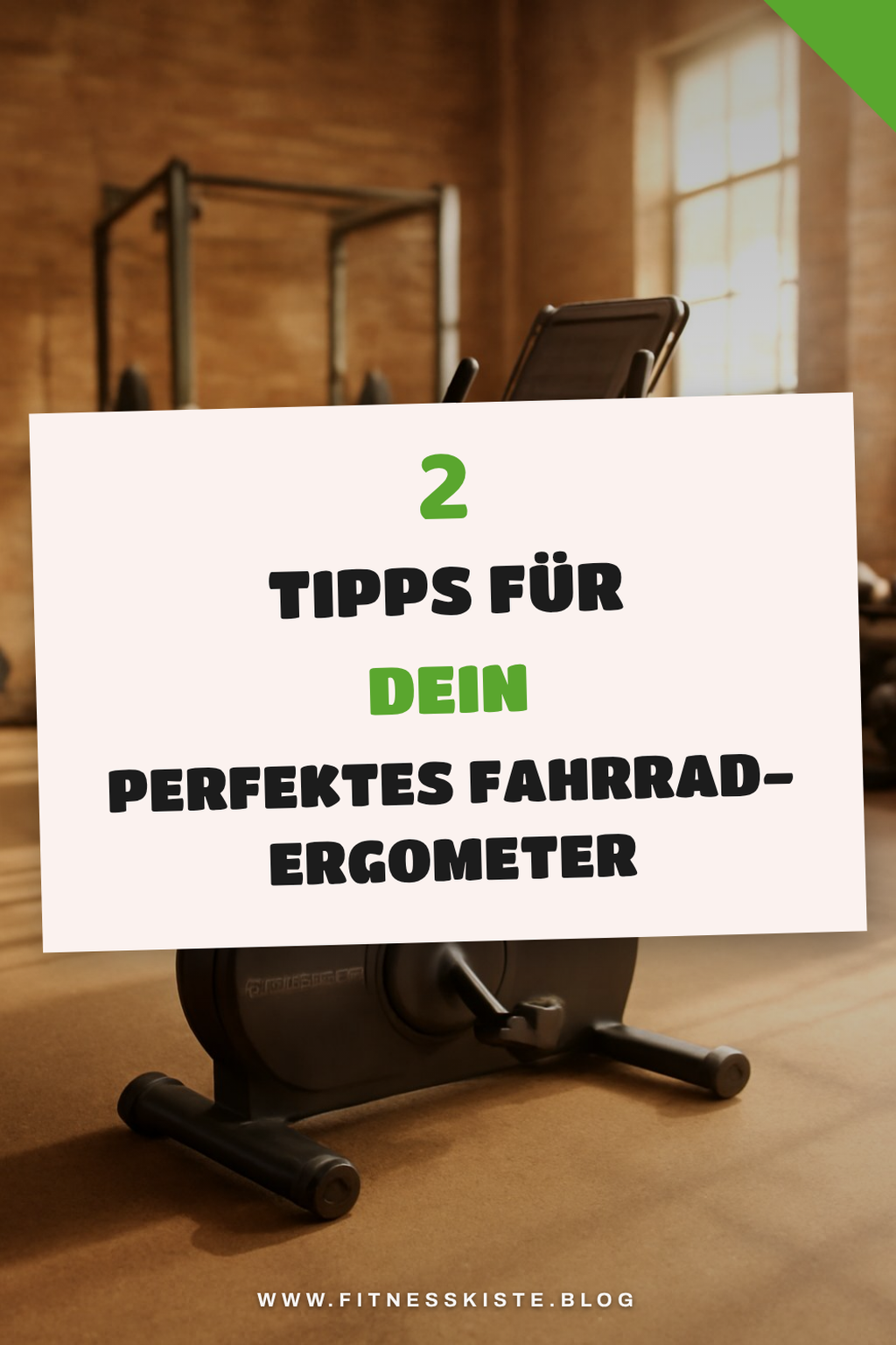 So findest du das richtige Fahrrad-Ergometer für dich