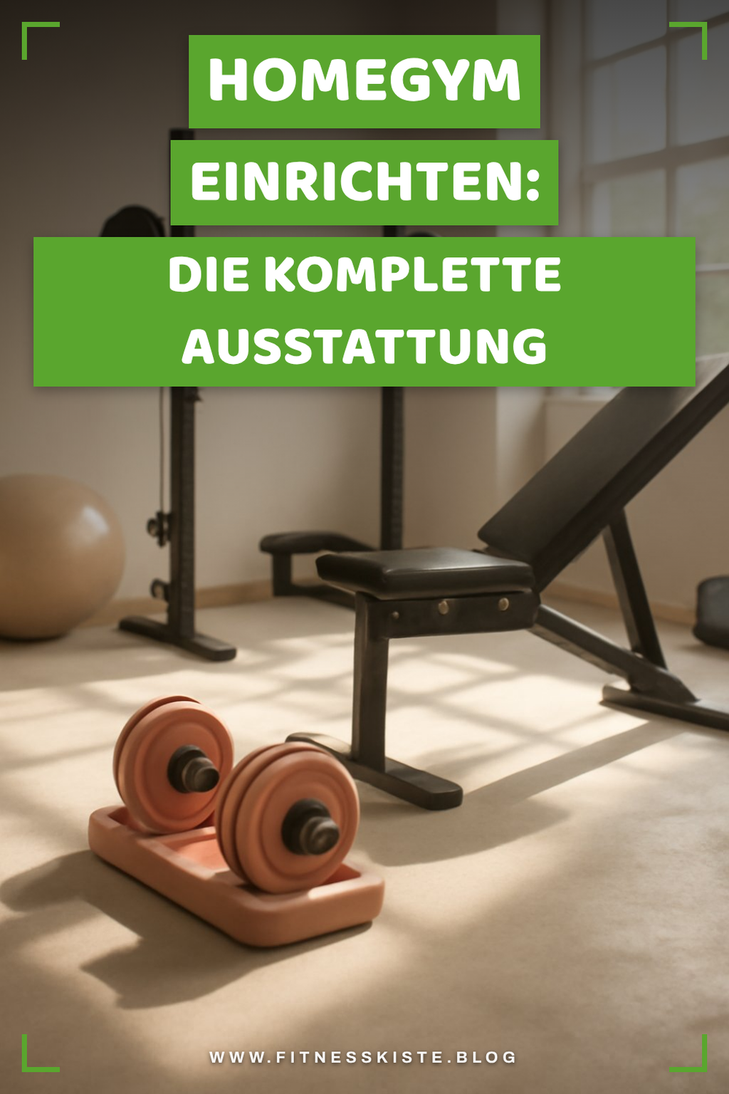Homegym einrichten: Die komplette Ausstattung für unter 8 Euro