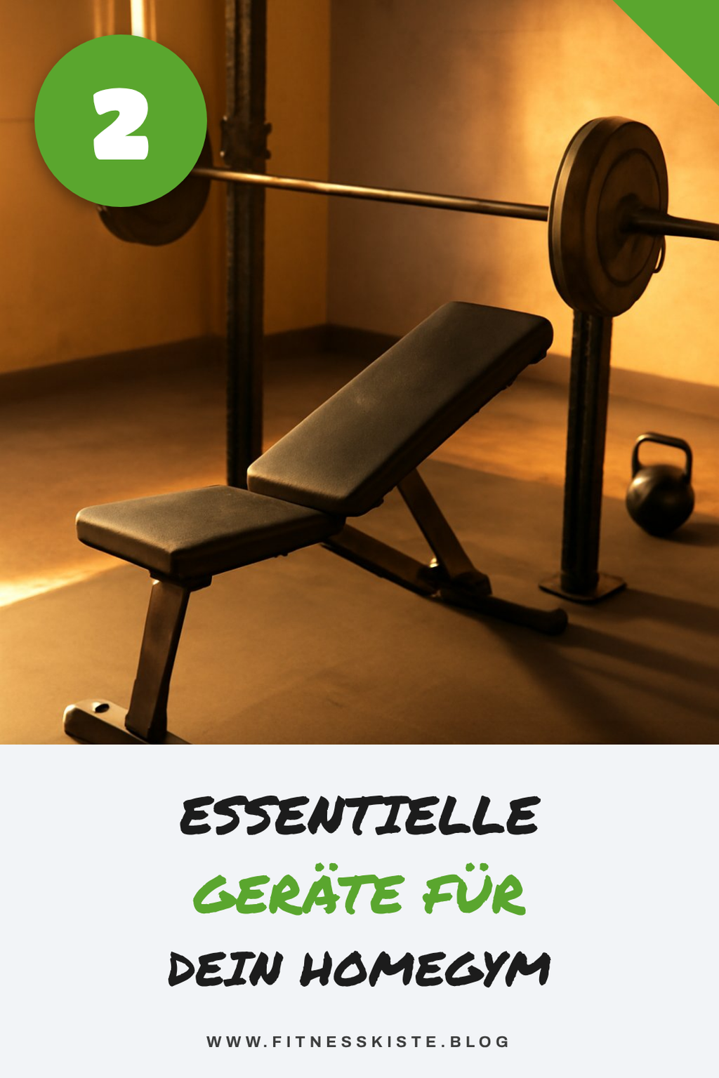 Essentials für dein Homegym