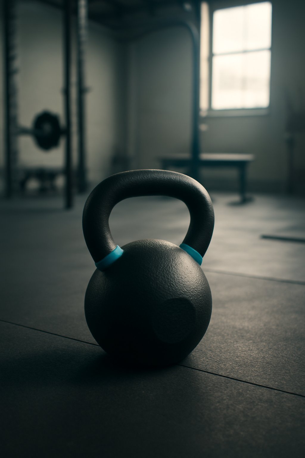 Kettlebell mit Gummi-Beschichtung 10 kg