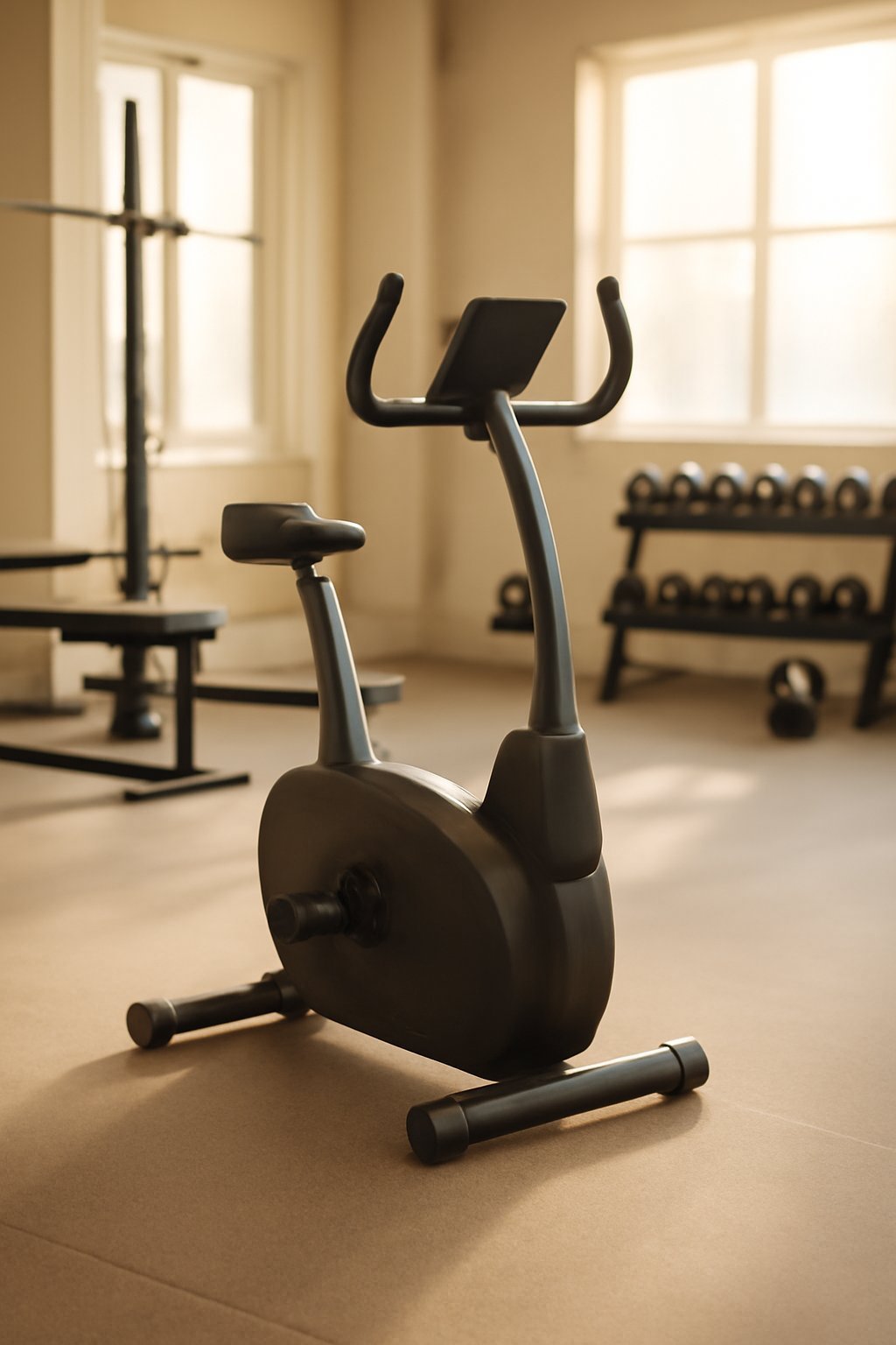 Ergometer mit Monitor 10 Zoll