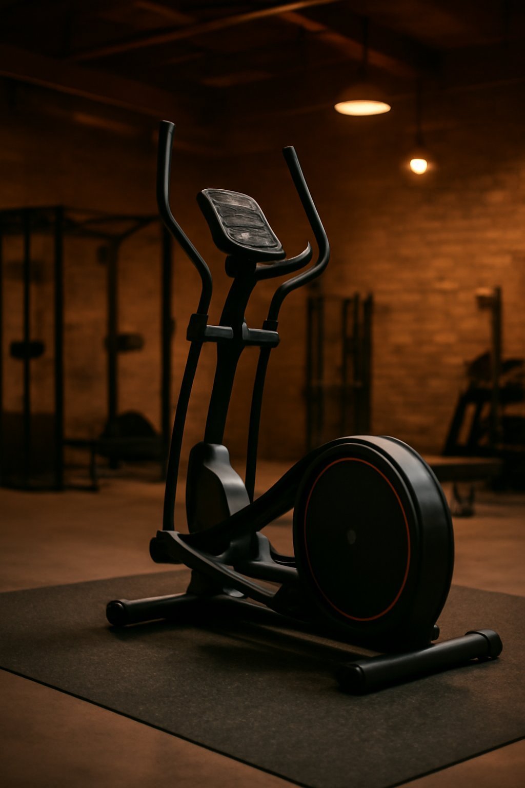 Crosstrainer mit Widerstandseinstellungen