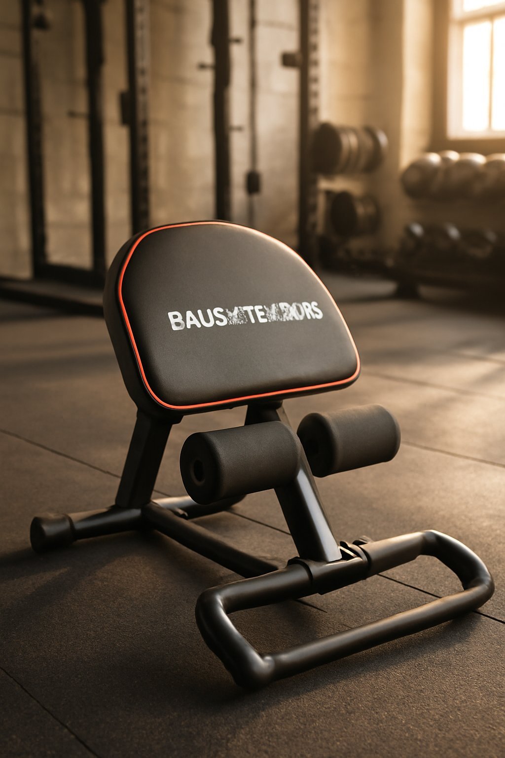 Klappbarer Bauchtrainer für Zuhause