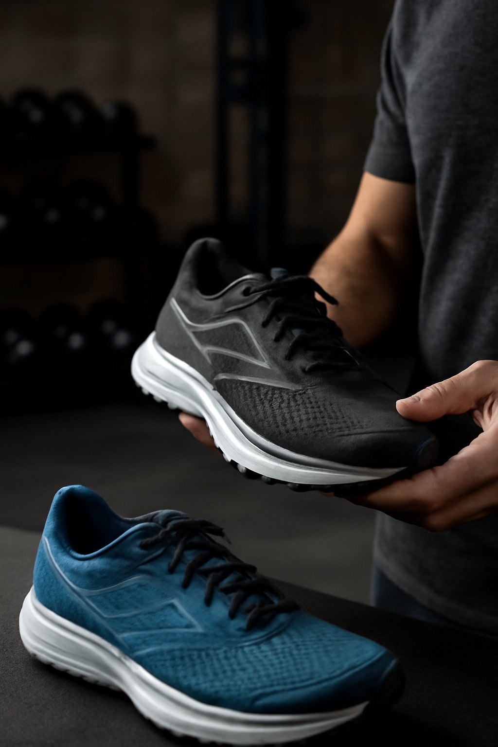 Laufschuhe Beratung im Geschäft
