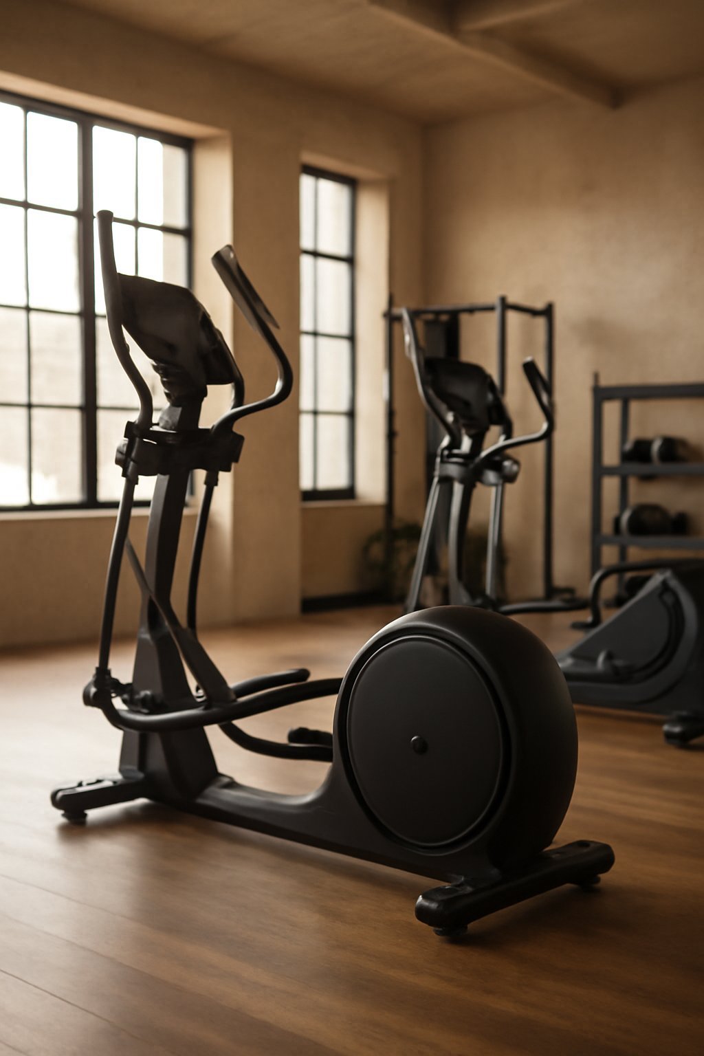 Ergometer mit Pulsanzeige