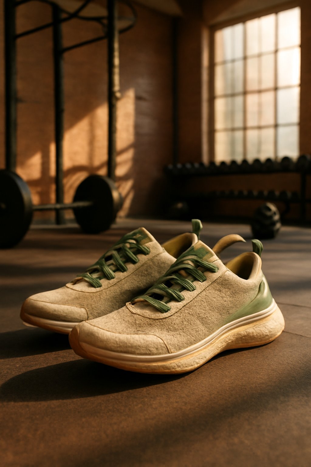 Laufschuhe aus recycelten Materialien