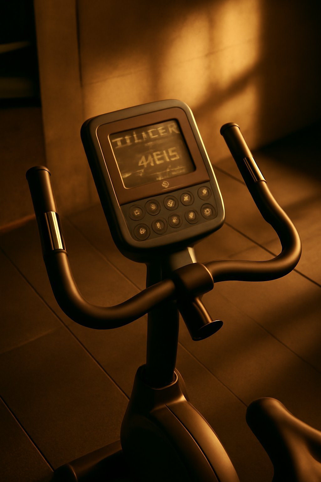 Ergometer mit Handpulssensor