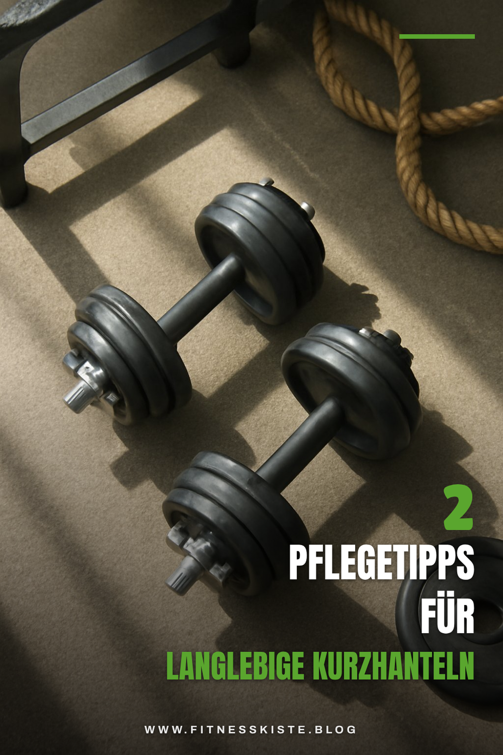 Tipps zur Pflege von Kurzhanteln: So bleiben sie lange wie neu