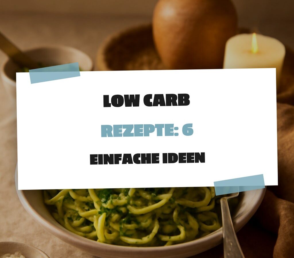 Low Carb Rezepte: 6 einfache Ideen zum Abnehmen