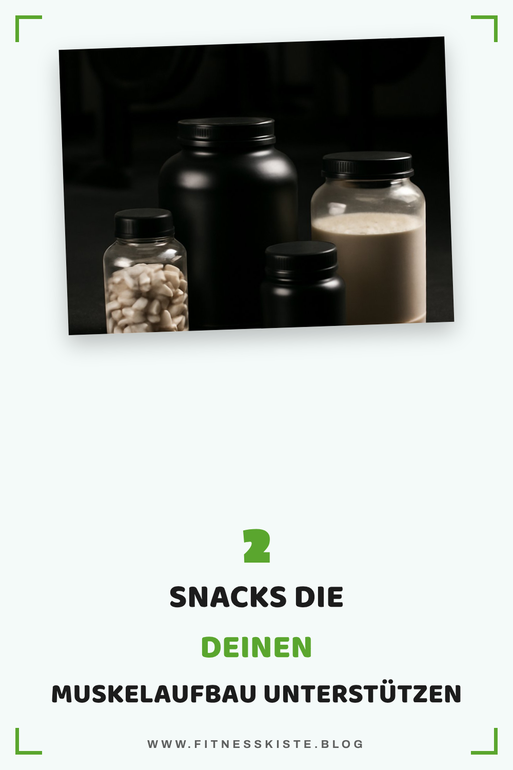 Diese 3 Snacks für den Muskelaufbau
