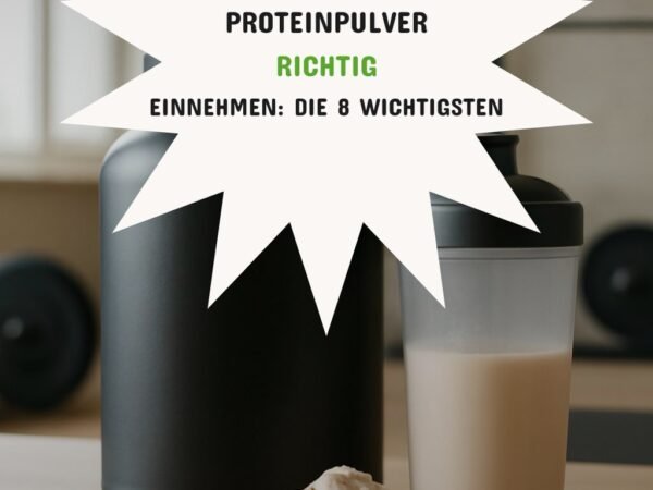 Proteinpulver richtig einnehmen: Die 8 wichtigsten Tipps