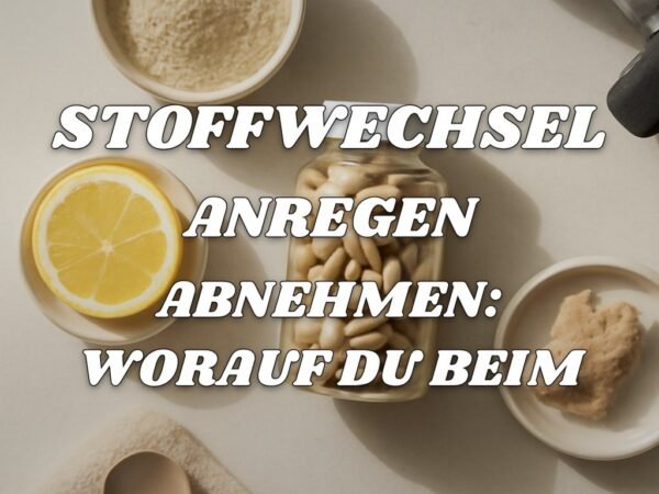Stoffwechsel Anregen Abnehmen: Worauf du beim Kauf achten musst