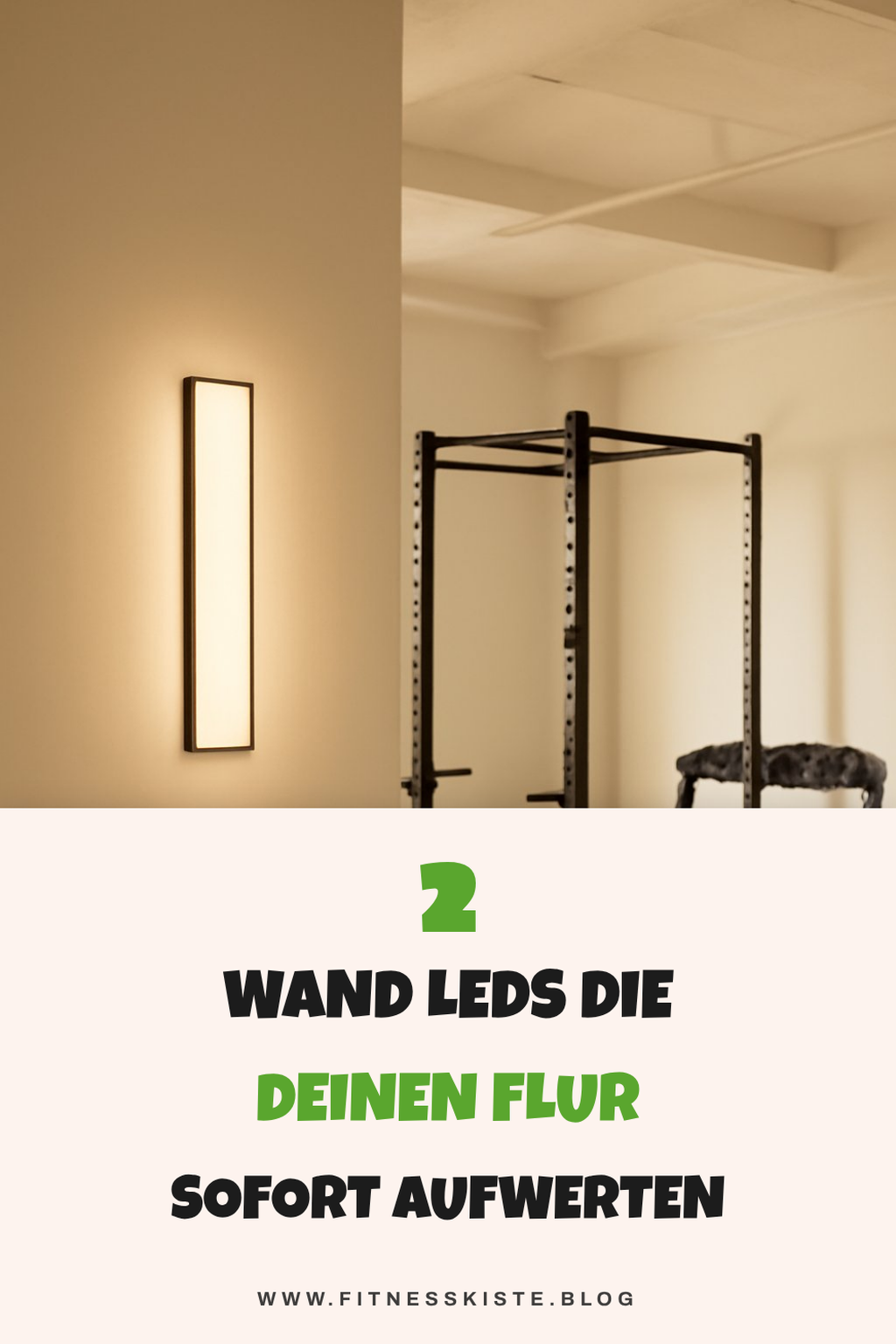 Diese Wand LEDs bringen deinen Flur zum Leuchten