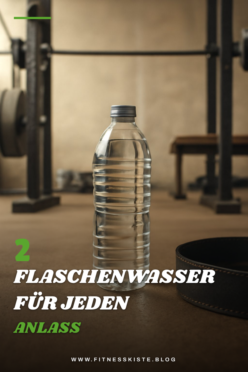 Wasser in Flaschen für unterwegs