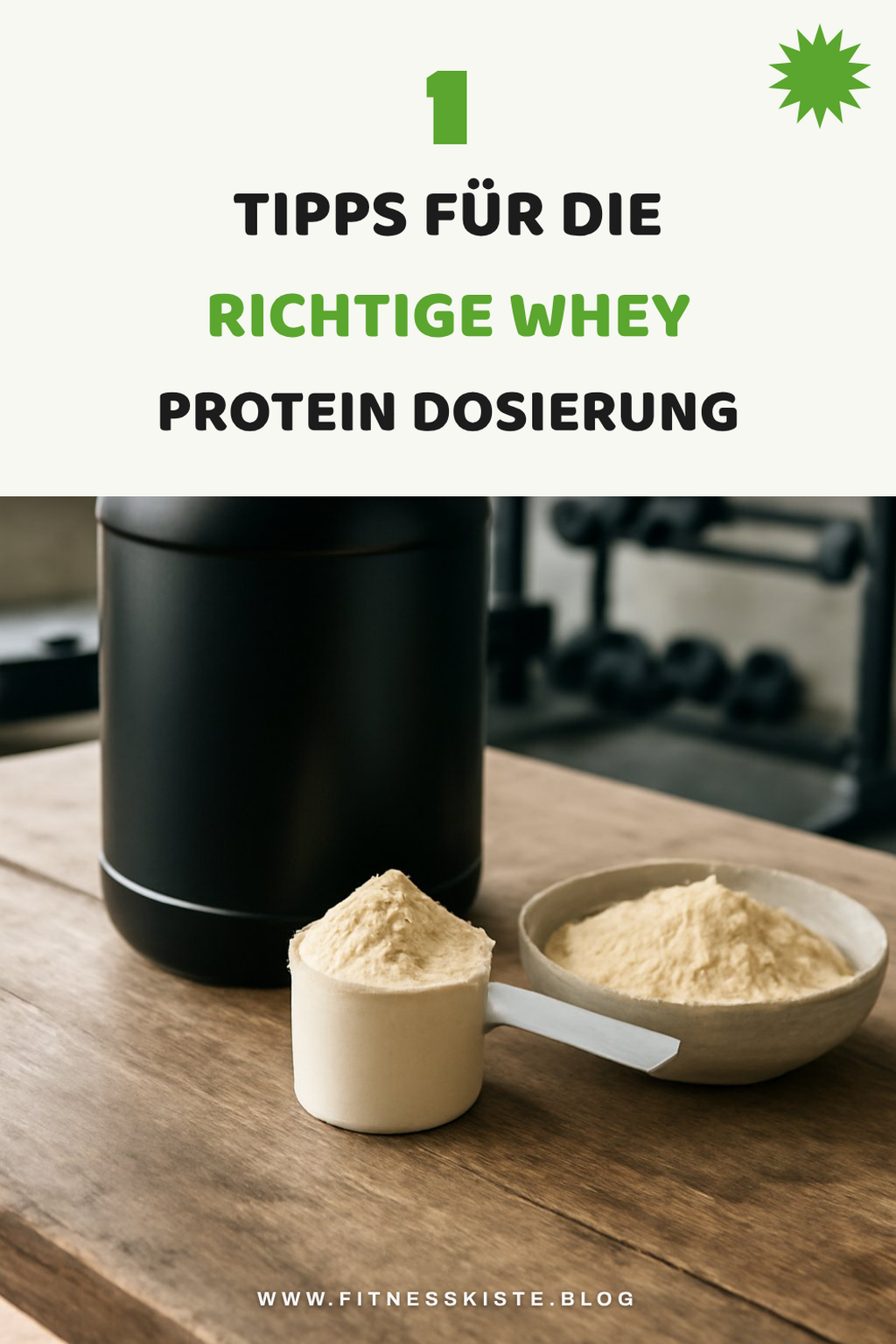 Wie viel Whey Protein brauchst du wirklich?
