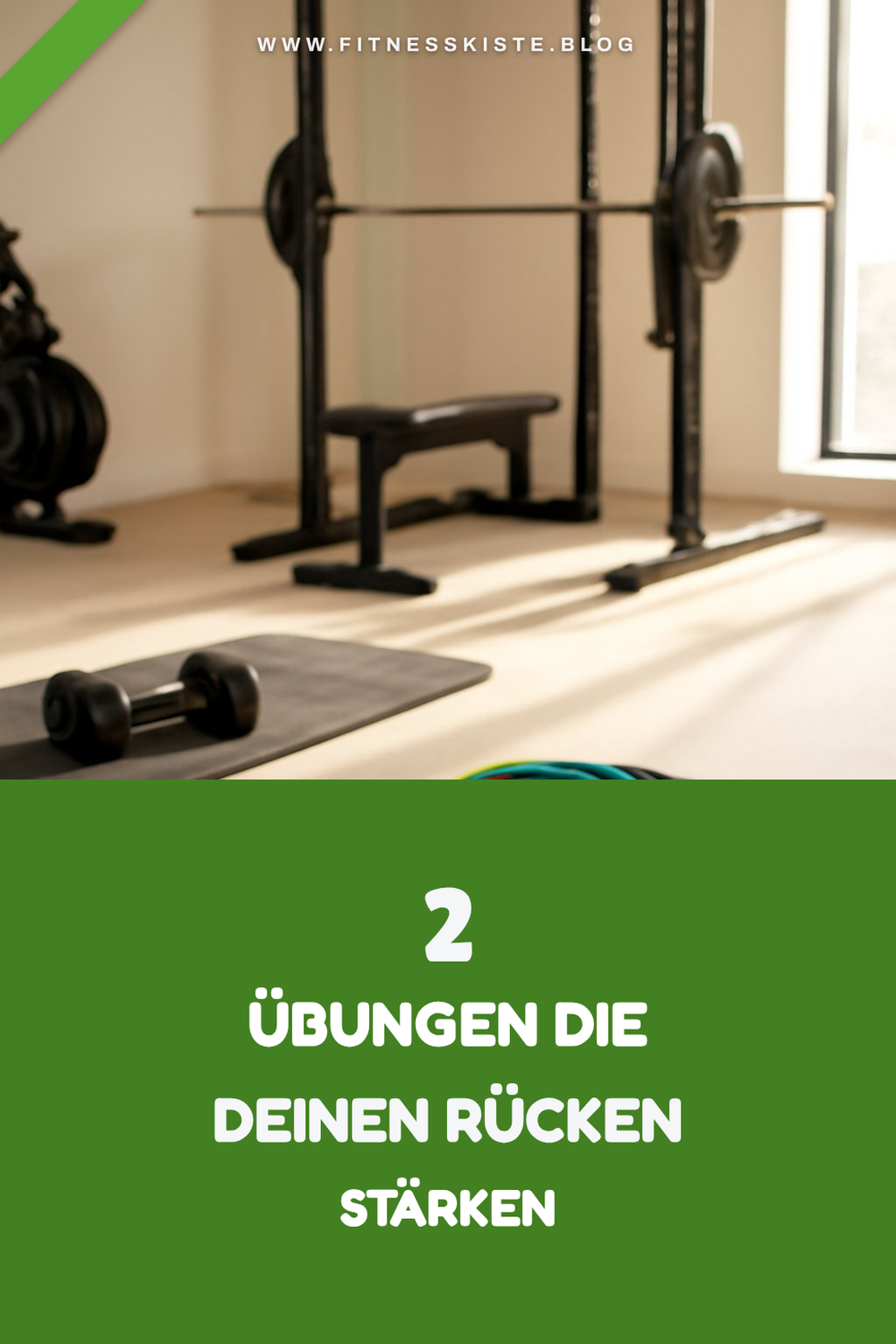 Diese 3 Widerstandsband Übungen stärken deinen Rücken