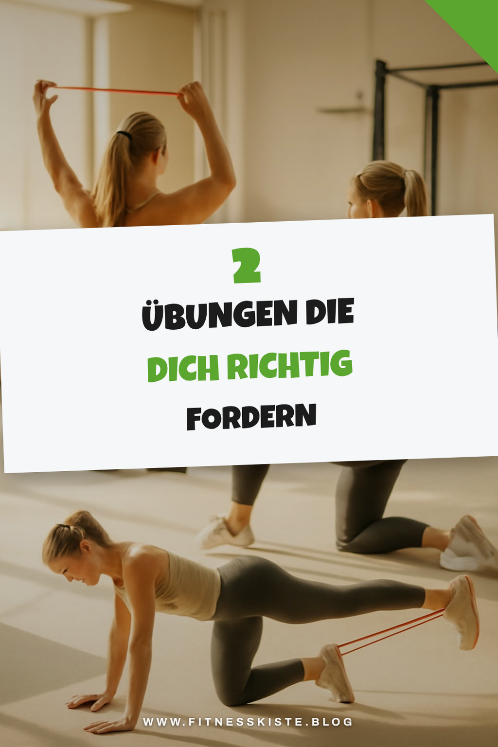 Diese 2 Widerstandsband Übungen für Fortgeschrittene fordern dich heraus