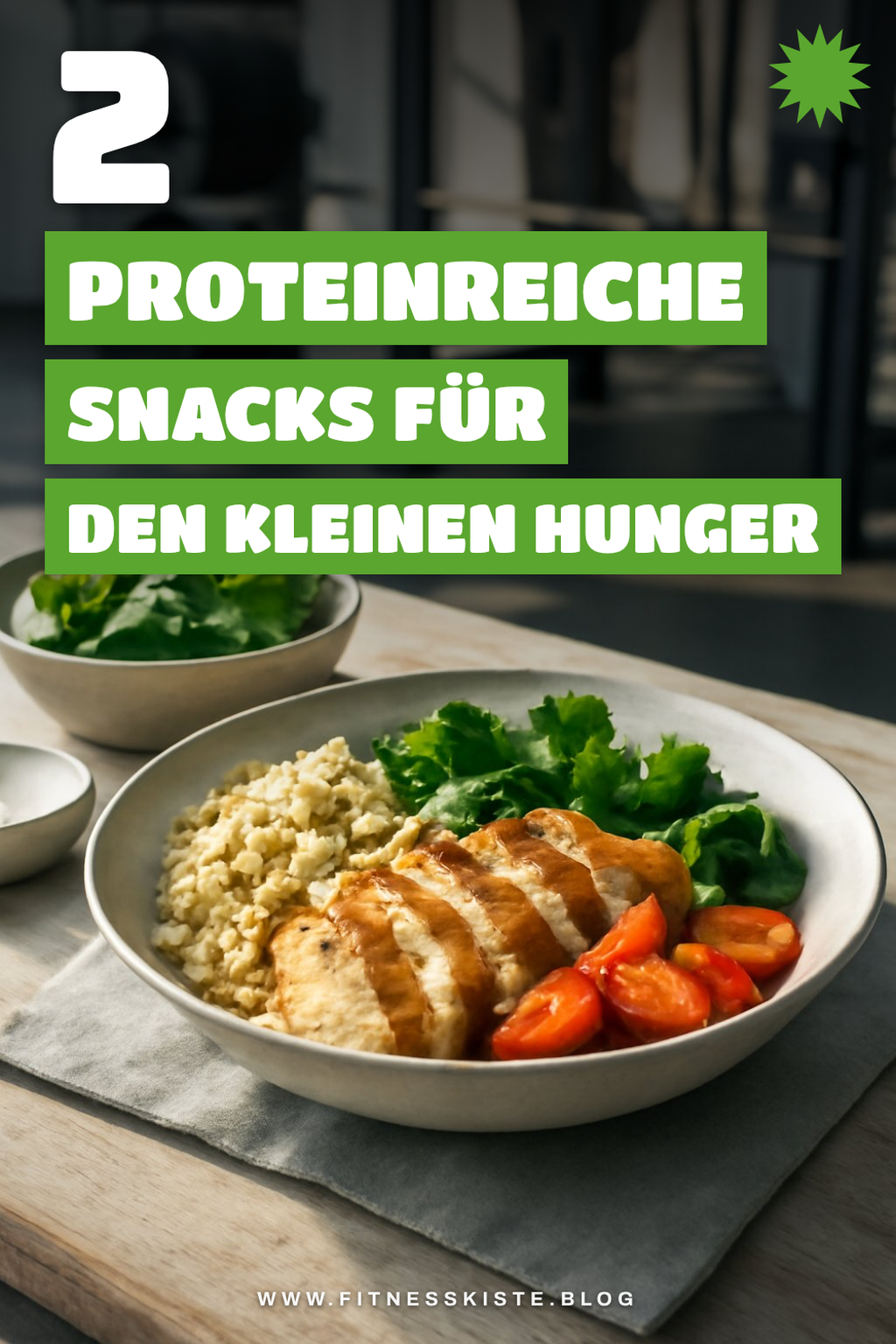Snacks für zwischendurch mit viel Protein