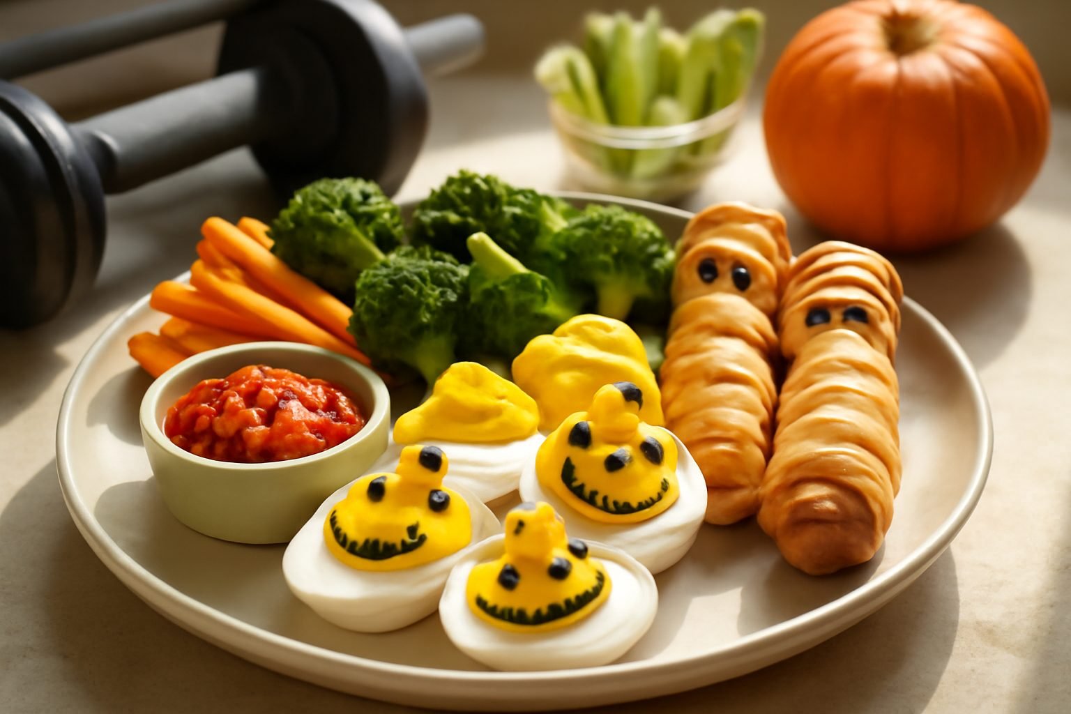 Halloween Snacks einfach ohne Zucker — 15 einfache Varianten