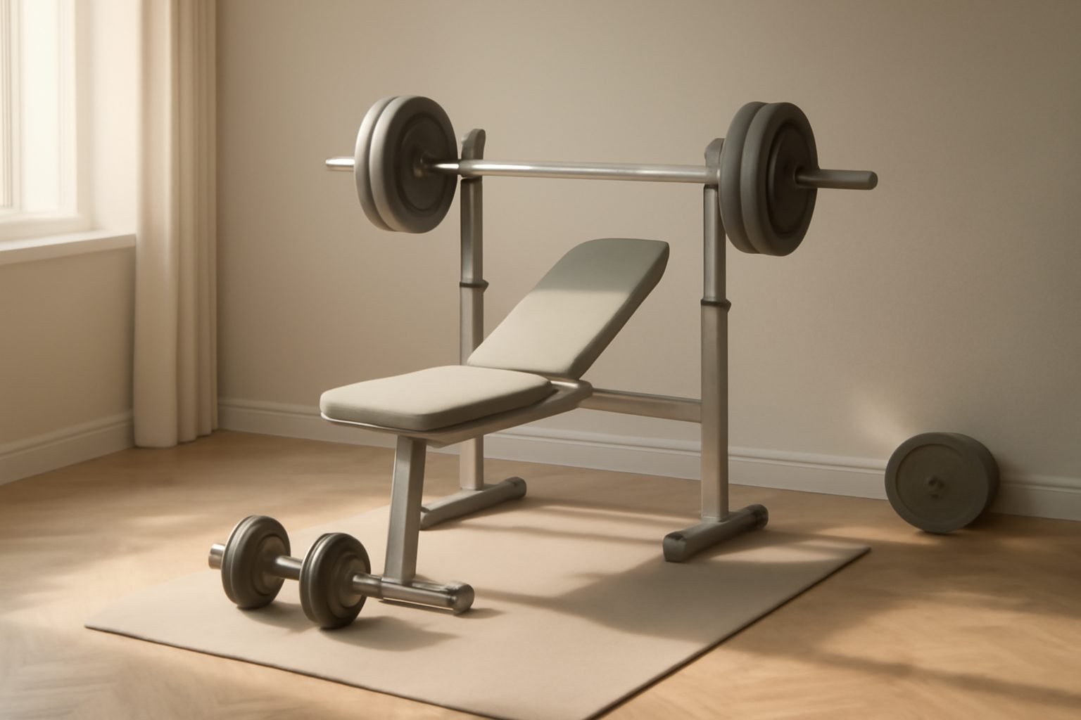 Home Gym fürs neue Jahr einrichten: 6 Schritte zum Ergebnis