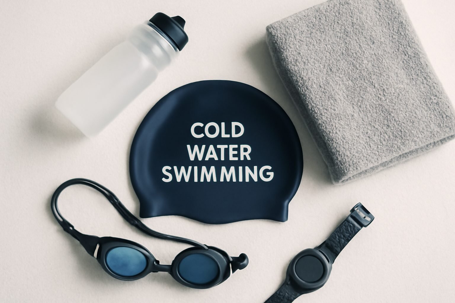 Neujahrsschwimmen im kalten Wasser Gesund