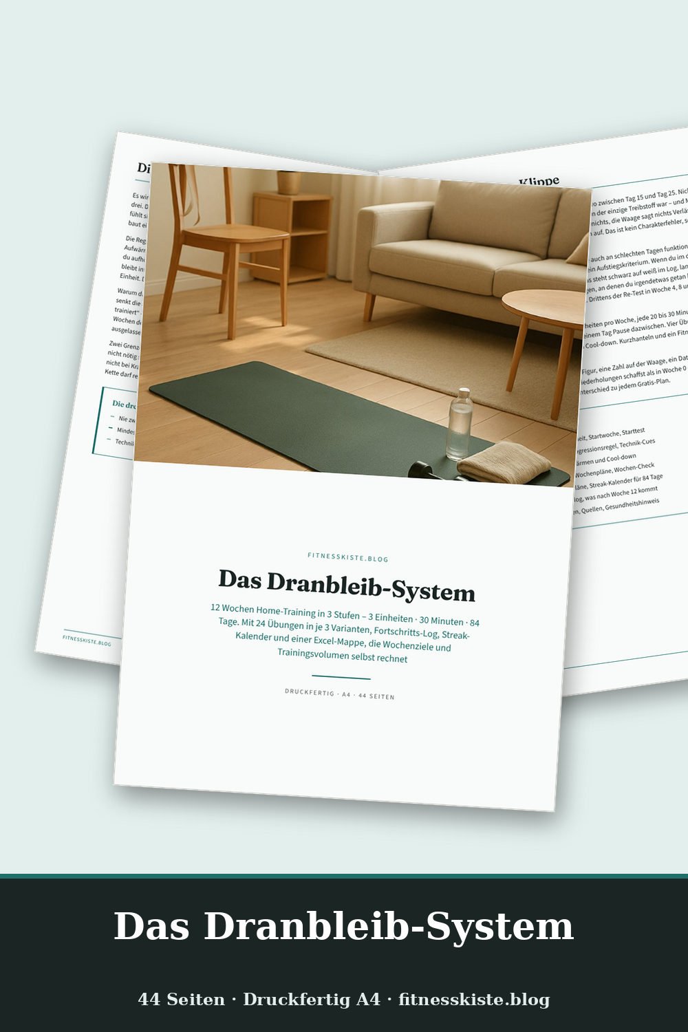 Das Dranbleib-System – Vorschau Seite 1